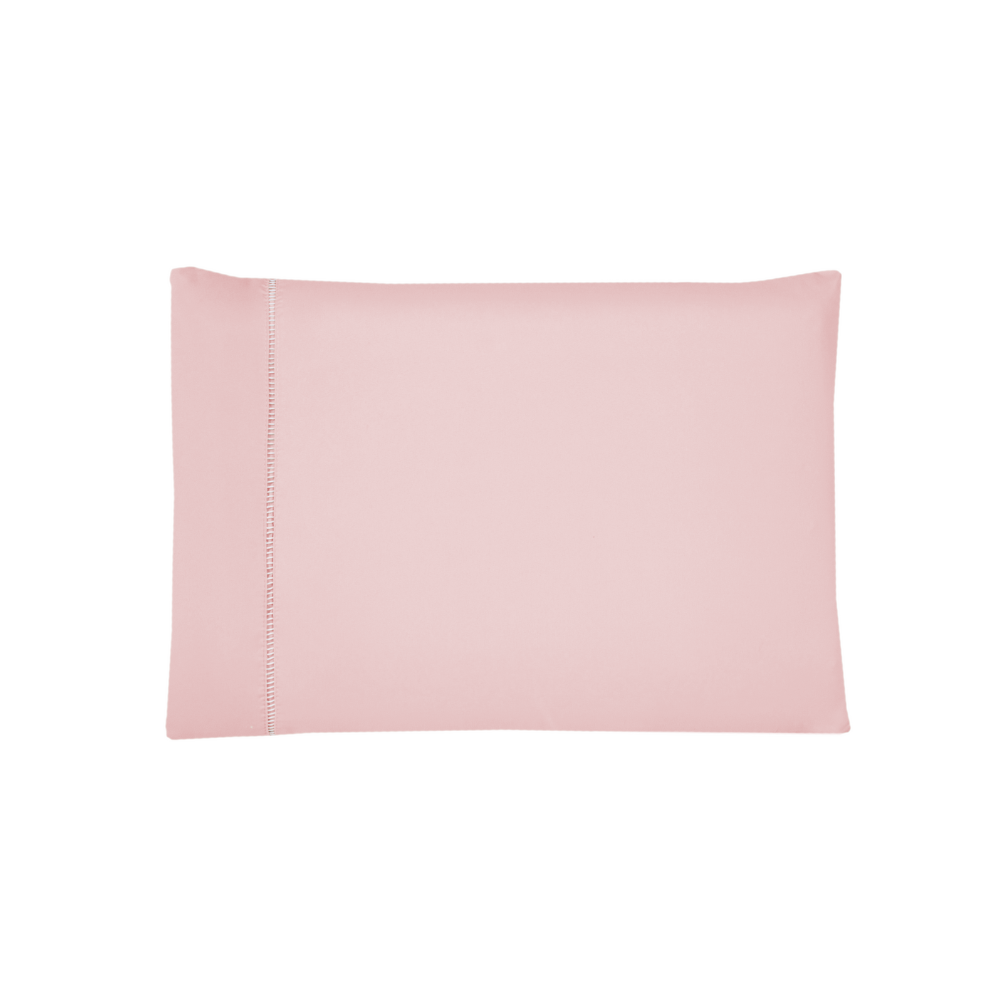 Par de Fronhas Versatile Rosê Ponto Palito 70x50cm Micropercal 300 Fios