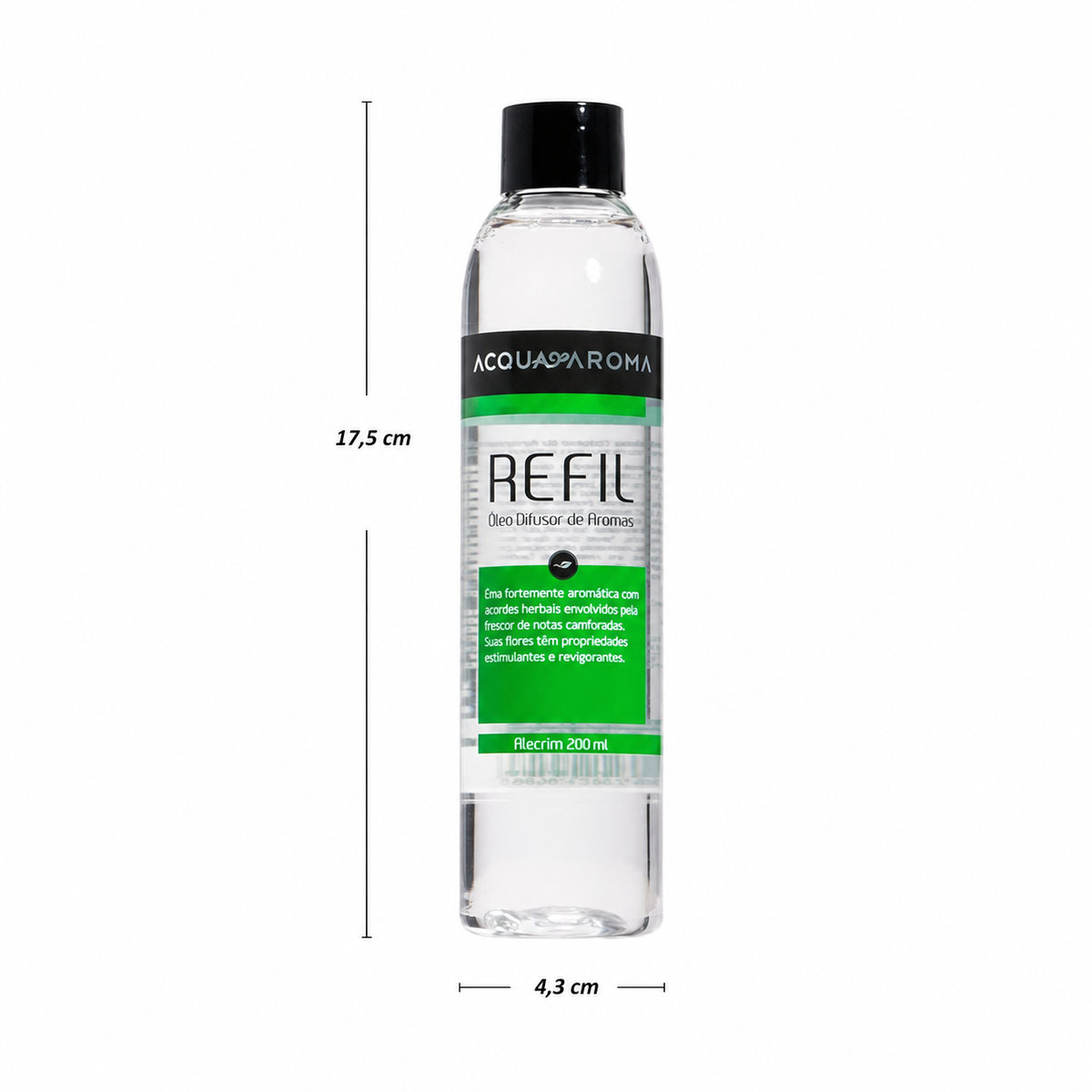 Refil para Difusor de Varetas Alecrim 200 ml – Acqua Aroma
