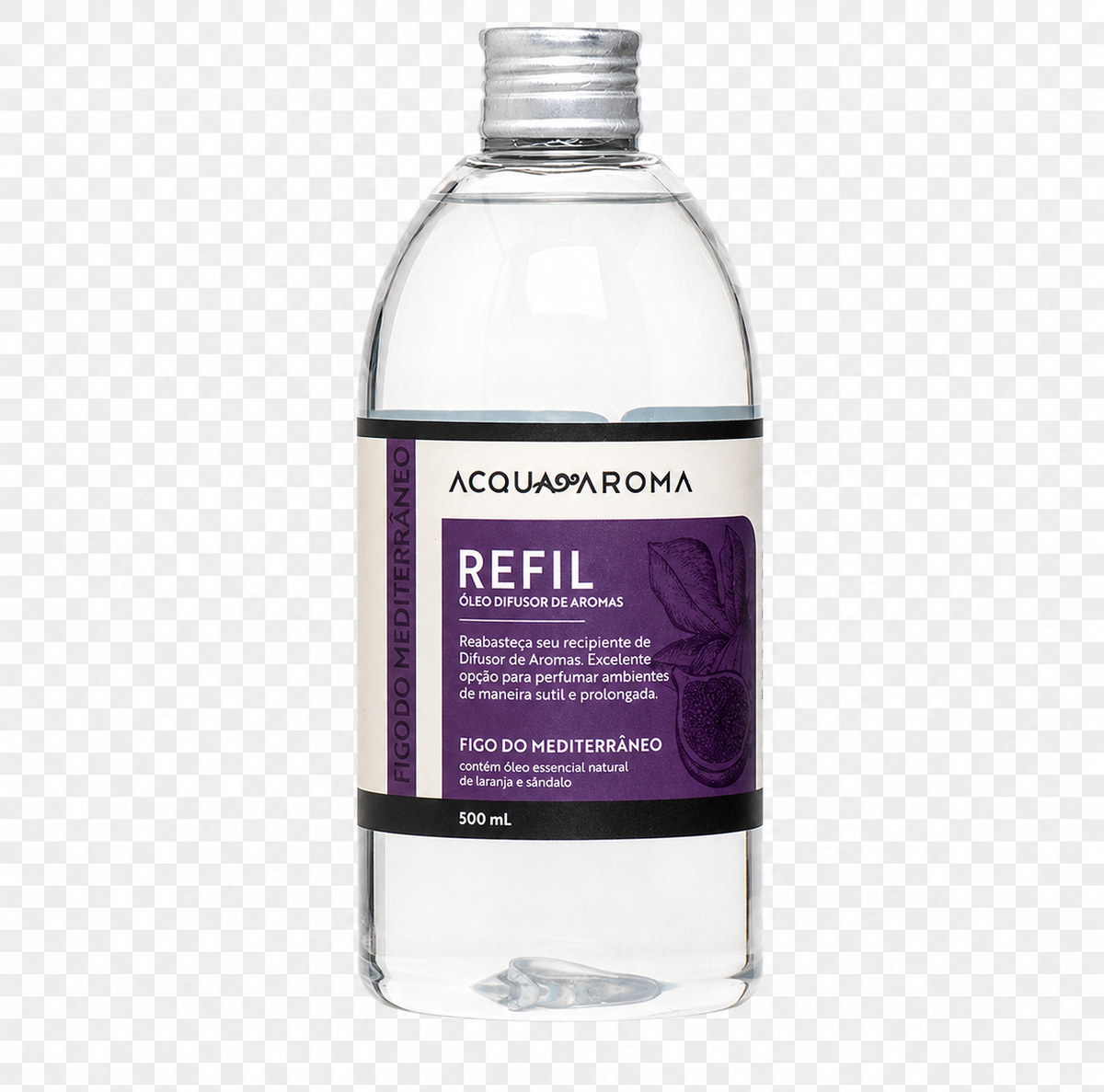 Refil para Difusor de Varetas Figo do Mediterrâneo 500 ml – Acqua Aroma