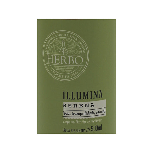 Água Perfumada Serena 500ml – Herbo Linha Illumina