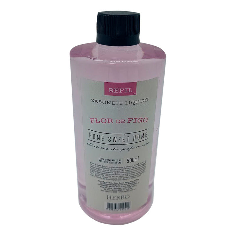 Refil Sabonete Líquido Flor de Figo 500ml – Herbo Home Sweet