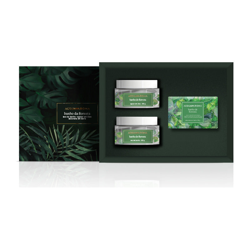 Kit Banho de Floresta – Acqua Aroma Linha Tropicaliza