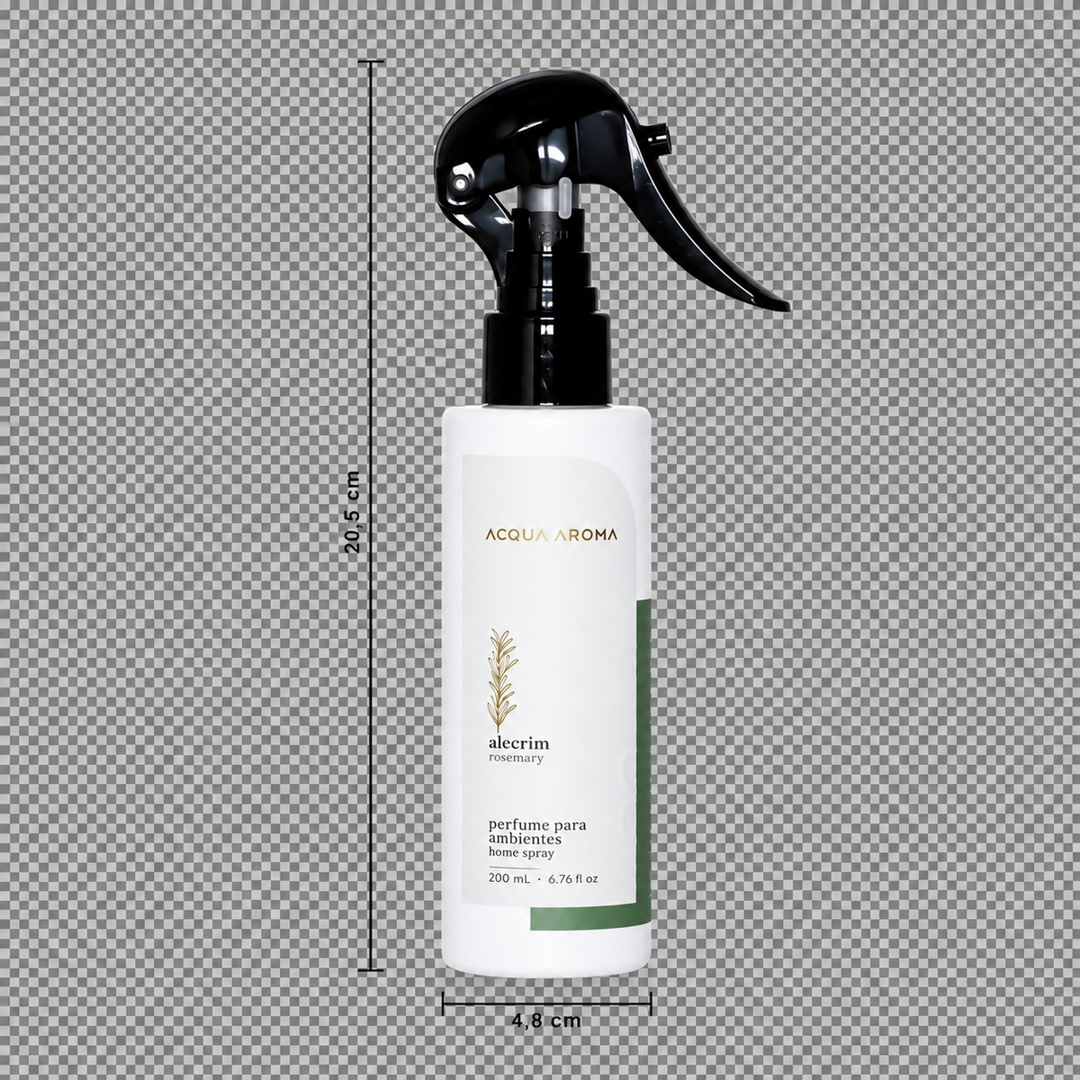 Perfume de Ambiente Home Spray Alecrim 200 ml – Acqua Aroma