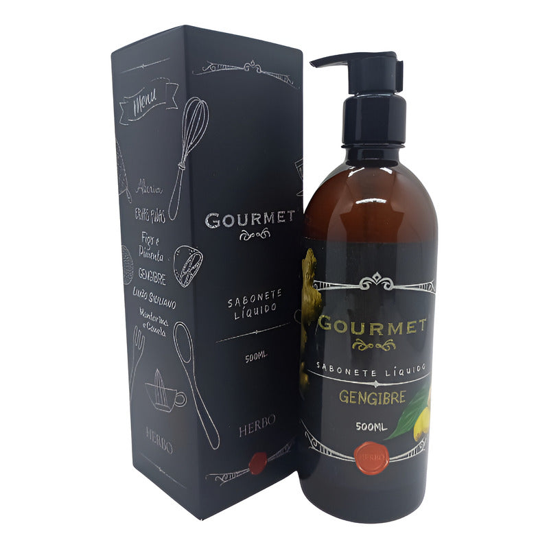 Sabonete Líquido Gengibre 500ml – Herbo Linha Gourmet