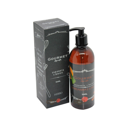 Sabonete Líquido Mandarina e Canela 500ml – Herbo Linha Gourmet