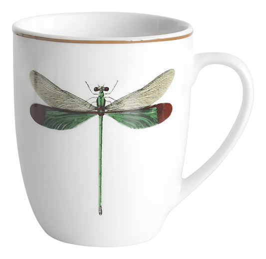 Caneca 340ml em Porcelana Libélula L’Hermitage