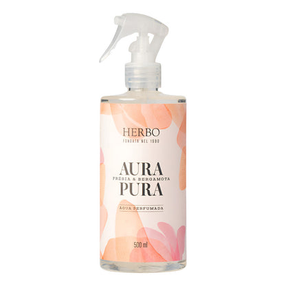 Água Perfumada Frésia e Bergamota 500ml – Herbo Linha Aura Pura