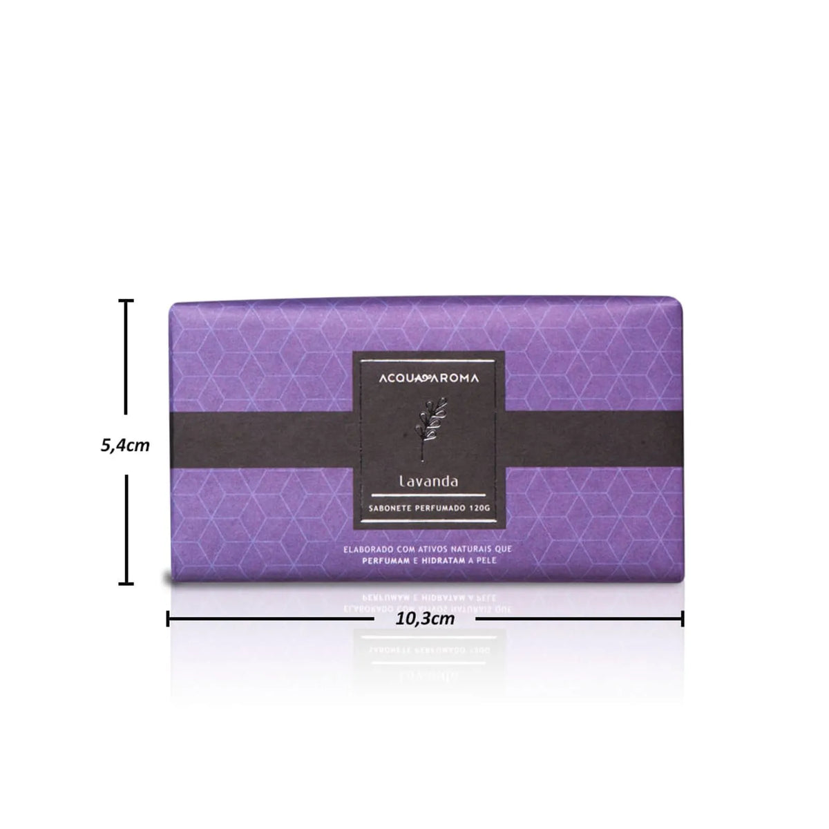 Sabonete Perfumado em Barra Lavanda 120g, Acqua Aroma