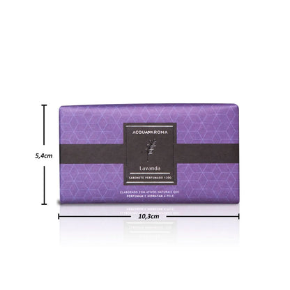Sabonete Perfumado em Barra Lavanda 120g, Acqua Aroma