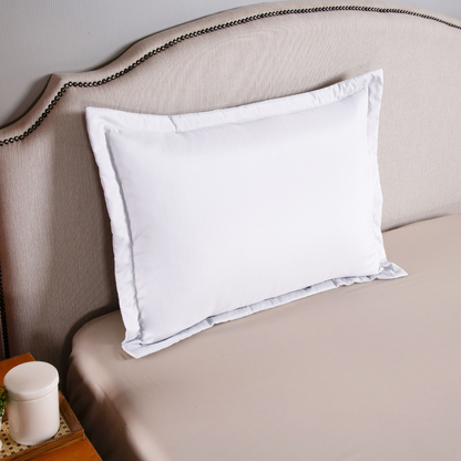 Porta-travesseiro Versatile Branco 70x50cm Micropercal 300 Fios
