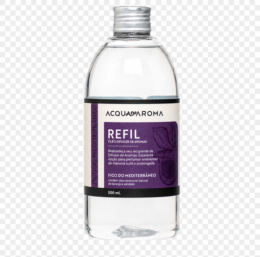 Refil para Difusor de Varetas Figo do Mediterrâneo 500 ml – Acqua Aroma