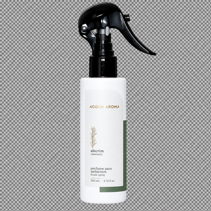 Perfume de Ambiente Home Spray Alecrim 200 ml – Acqua Aroma
