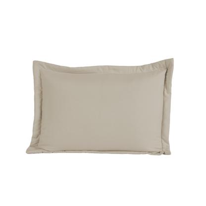 Porta-travesseiro Versatile Caqui 70x50cm Micropercal 300 Fios