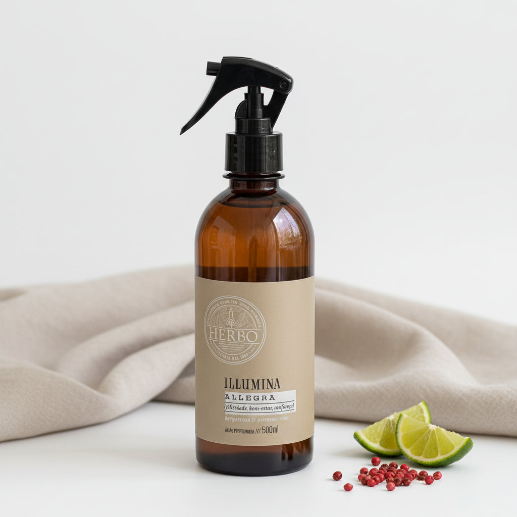 Água Perfumada Allegra 500ml – Herbo Linha Illumina