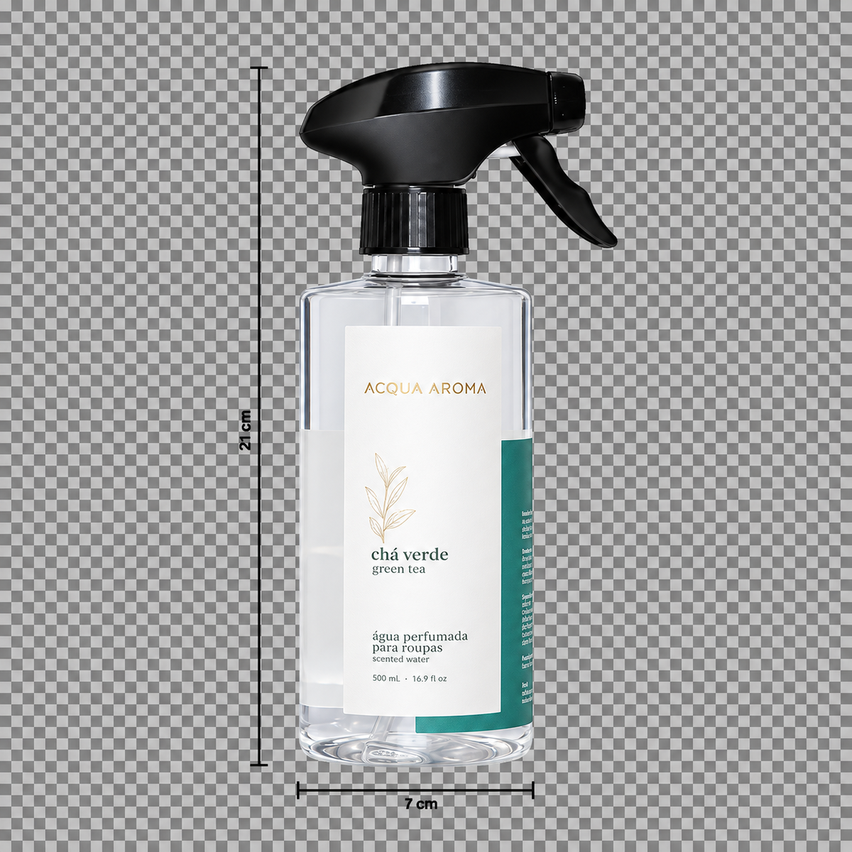 Água Perfumada para Roupas Dia a Dia Chá Verde 500 ml – Acqua Aroma