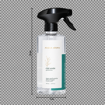 Água Perfumada para Roupas Dia a Dia Chá Verde 500 ml – Acqua Aroma