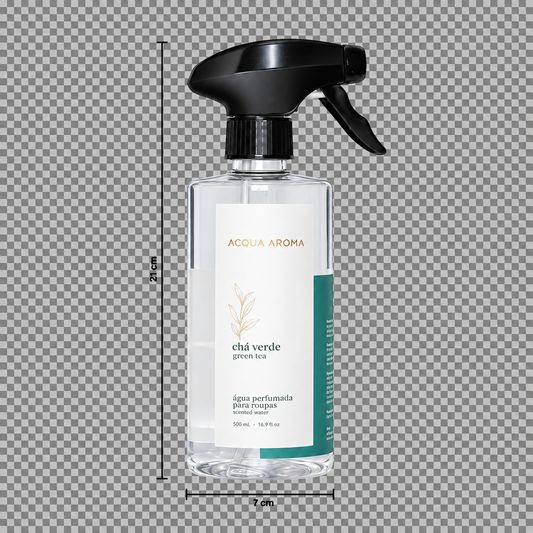 Água Perfumada para Roupas Dia a Dia Chá Verde 500 ml – Acqua Aroma