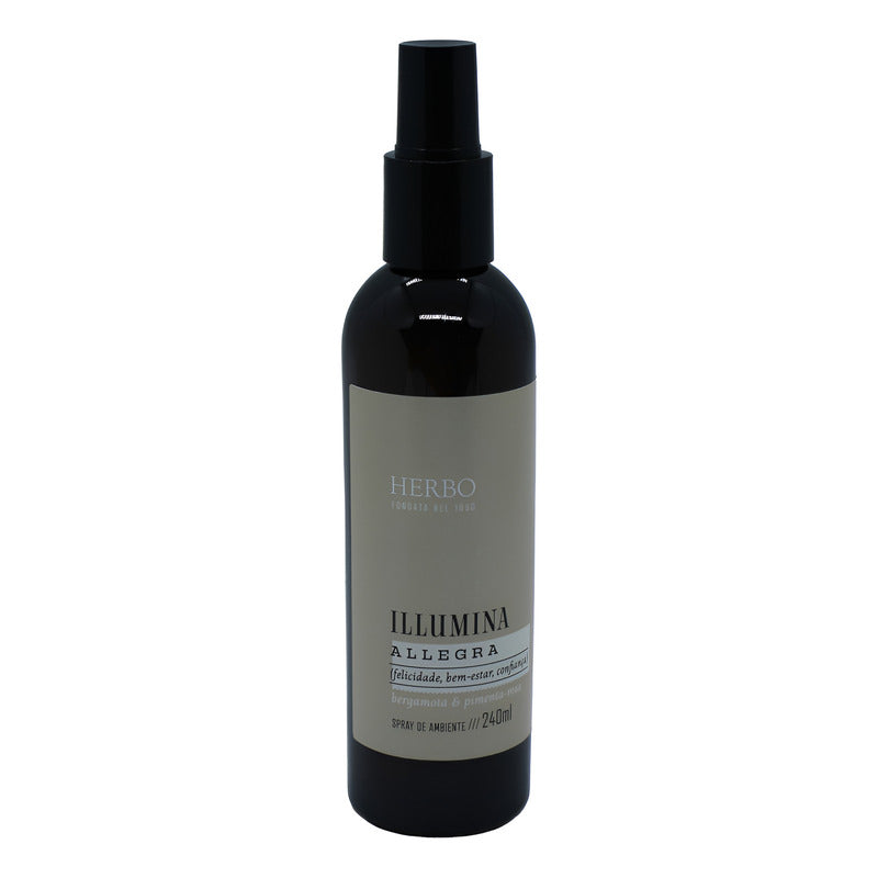 Home Spray Bergamota e Pimenta Rosa Allegra 240ml – Herbo Illumina