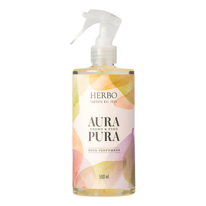 Água Perfumada Cedro e Figo 500ml – Herbo Linha Aura Pura