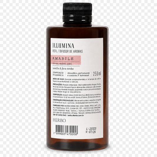 Refil para Difusor de Varetas Amabile 250 ml – Herbo