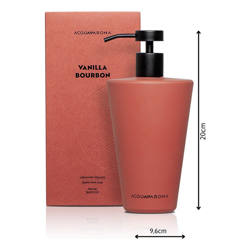 Sabonete Líquido Vanilla Bourbon 500ml – Acqua Aroma Essência da Terra
