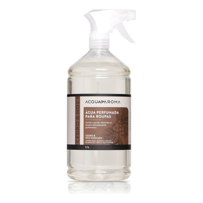 Água Perfumada Cedro e Noz Moscada 1,1L – Acqua Aroma