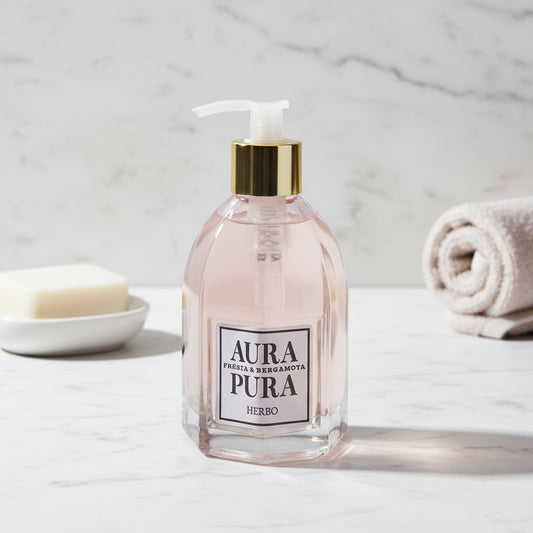 Sabonete Líquido Frésia e Bergamota 200ml – Herbo Linha Aura Pura