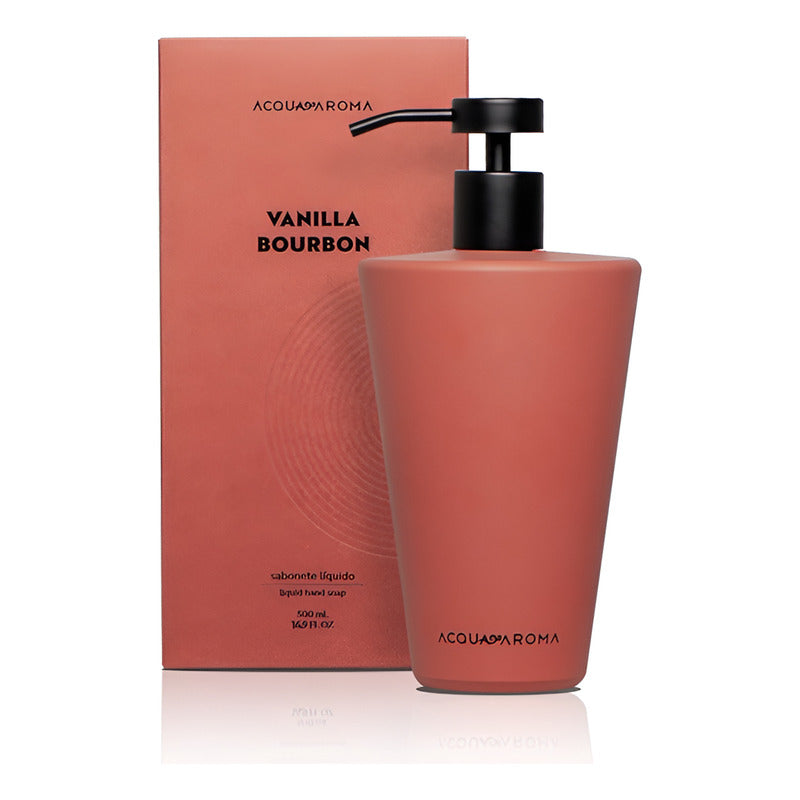 Sabonete Líquido Vanilla Bourbon 500ml – Acqua Aroma Essência da Terra