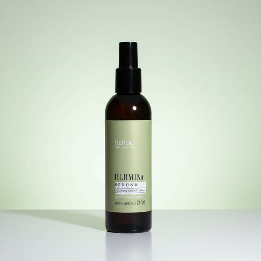 Home Spray Capim Limão e Vetiver Serena 240ml – Herbo Linha Illumina