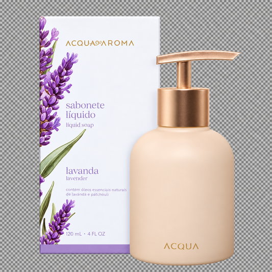 Sabonete Líquido Dia a Dia Lavanda 120 ml – Acqua Aroma
