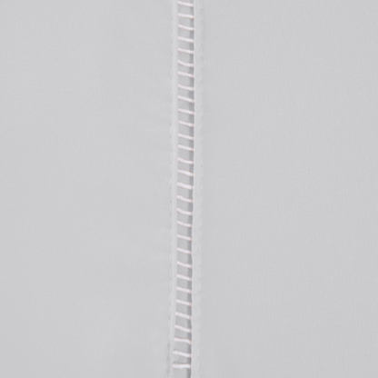 Par de Fronhas Versatile Cinza Ponto Palito 70x50cm Micropercal 300 Fios
