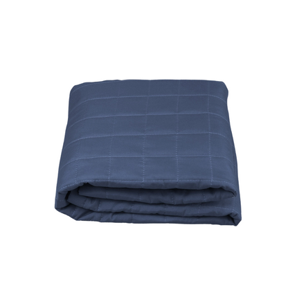 Peseira Copacabana King Azul Percal 300 Fios