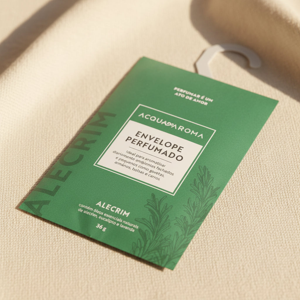 Envelope Perfumado Alecrim 36g – Acqua Aroma