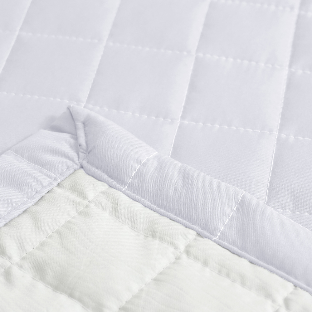 Peseira Copacabana King Branco Percal 300 Fios