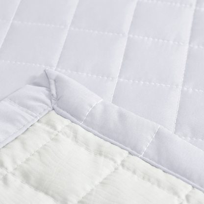 Peseira Copacabana King Branco Percal 300 Fios