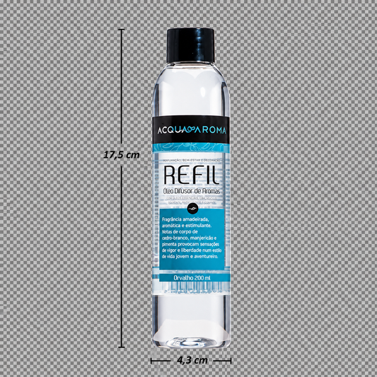 Refil Óleo Difusor Orvalho 200 ml – Acqua Aroma