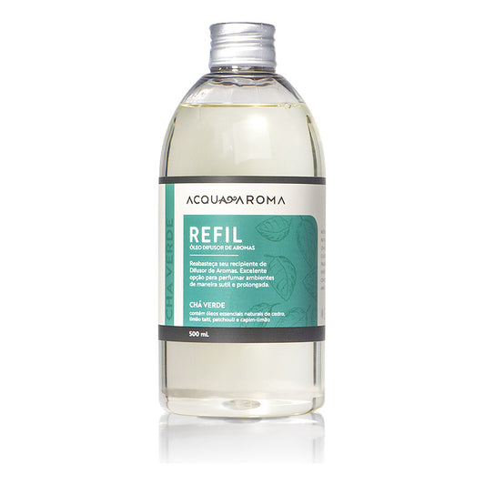 Refil Difusor de Varetas Chá Verde 500ml – Acqua Aroma