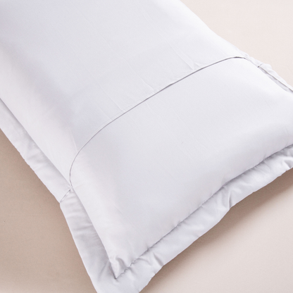 Porta-travesseiro Versatile Branco 70x50cm Micropercal 300 Fios