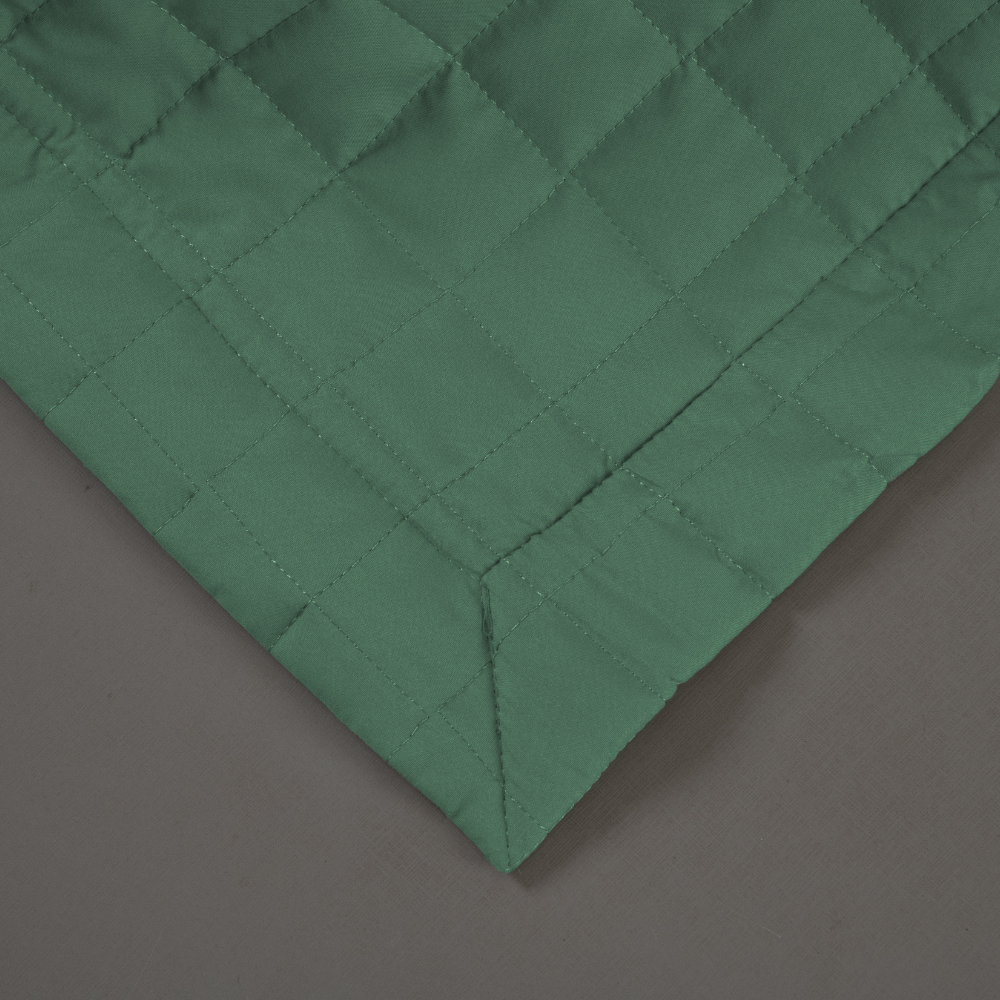Kit Cobre-Leito Matelado Copacabana 3 Peças Queen Verde Micropercal 300 Fios