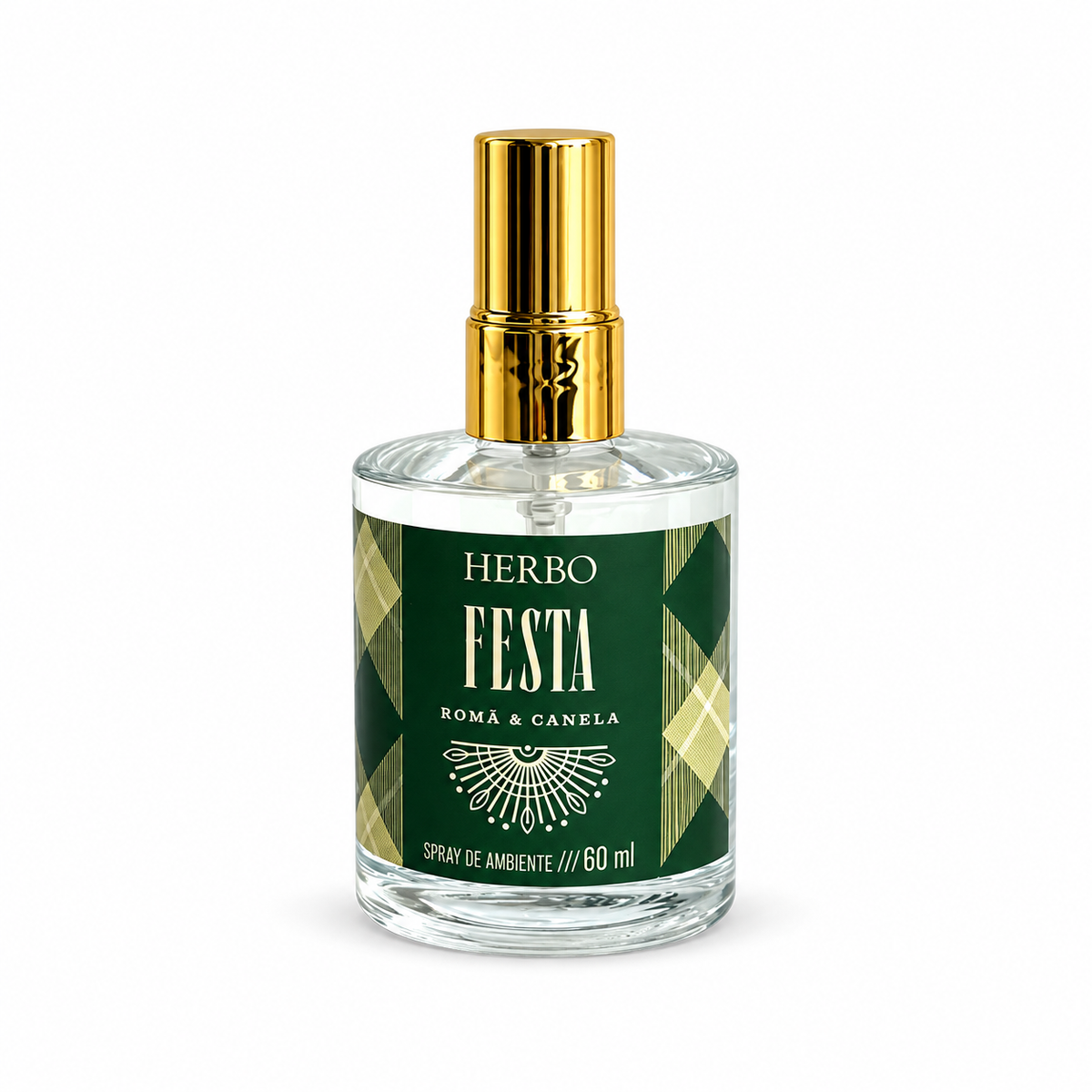 Perfume De Ambiente Romã E Canela 60ml Herbo Festa