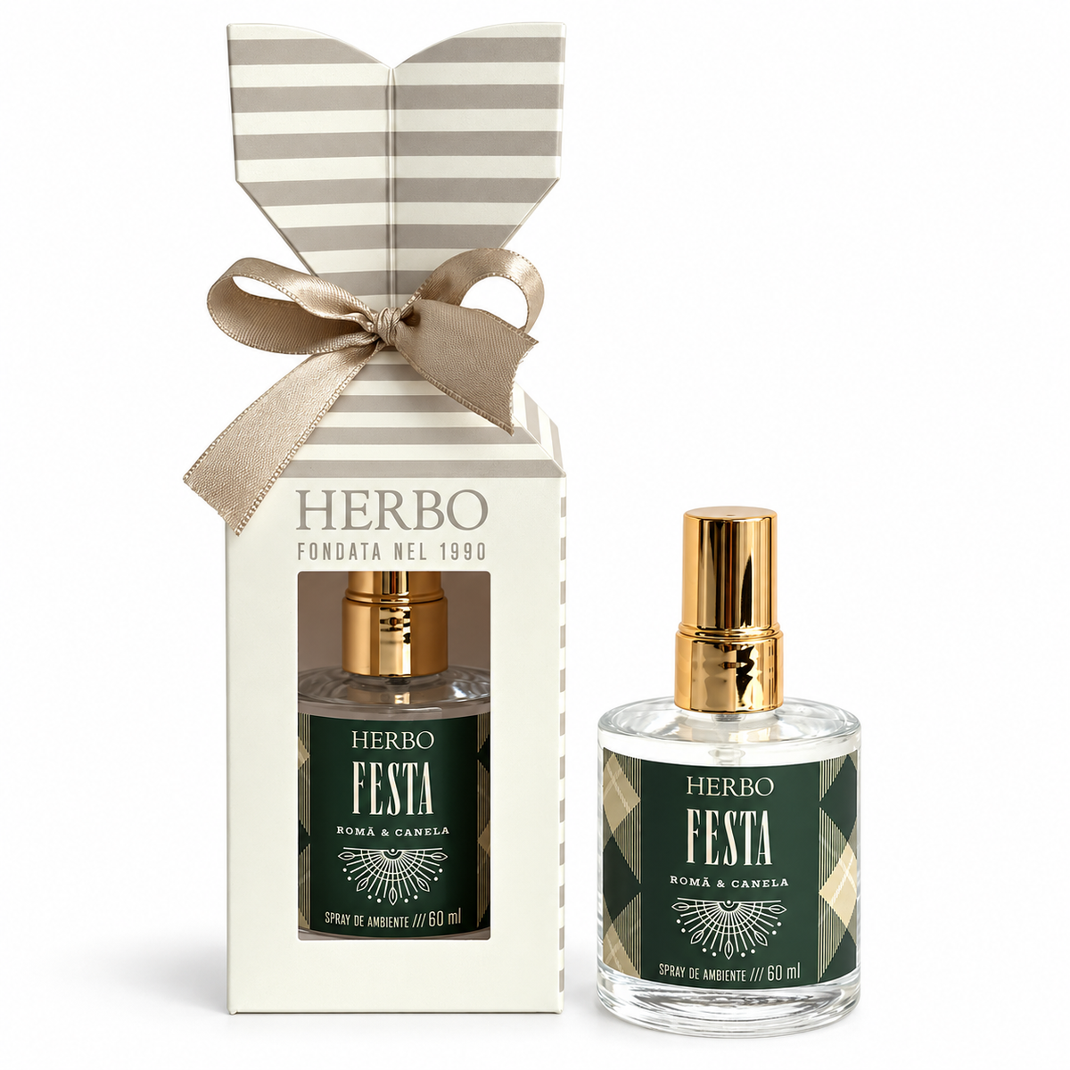 Perfume De Ambiente Romã E Canela 60ml Herbo Festa