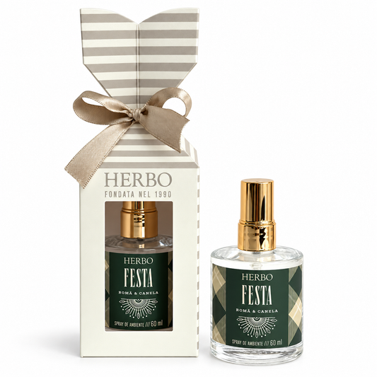 Perfume De Ambiente Romã E Canela 60ml Herbo Festa