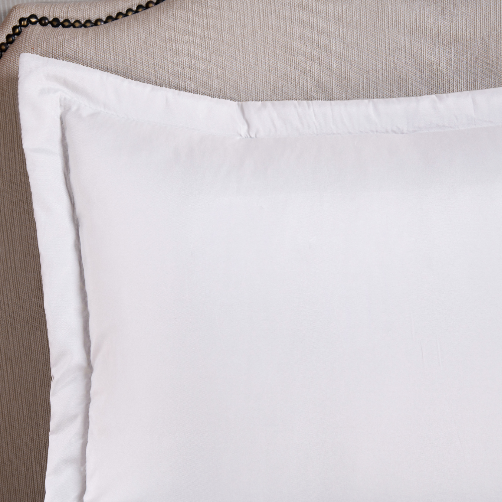 Porta-travesseiro Versatile Branco 70x50cm Micropercal 300 Fios