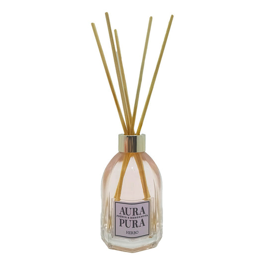 Difusor de Varetas Frésia e Bergamota 200ml – Herbo Linha Aura Pura
