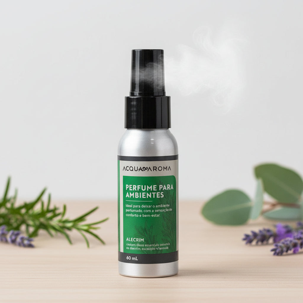 Home Spray Alecrim 60ml Acqua Aroma Perfume De Ambiente