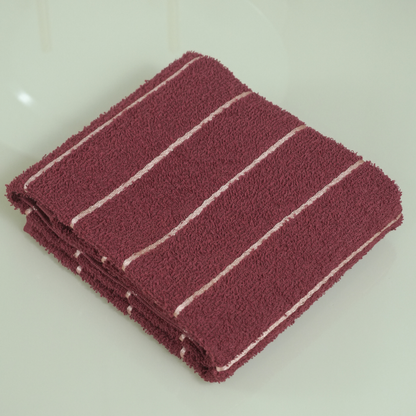 Kit 3 Panos de Copa Bonjour Vermelho 70cm x 45cm 100% Algodão Felpudo