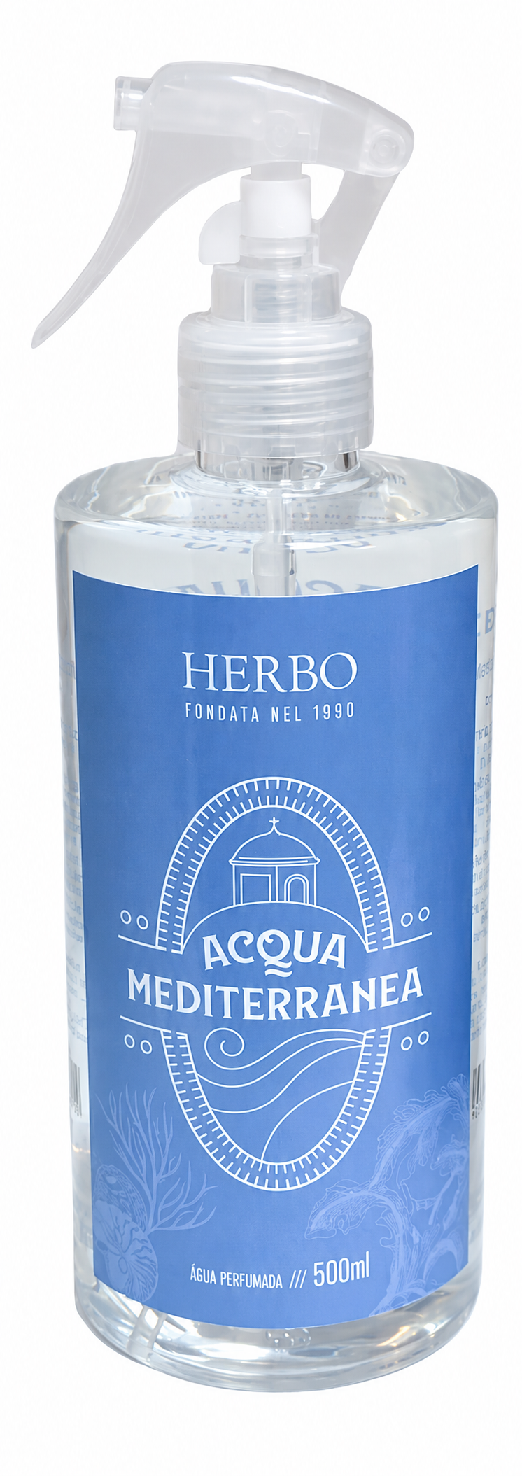 Água Perfumada para Tecidos Acqua Mediterrânea 500ml – Herbo