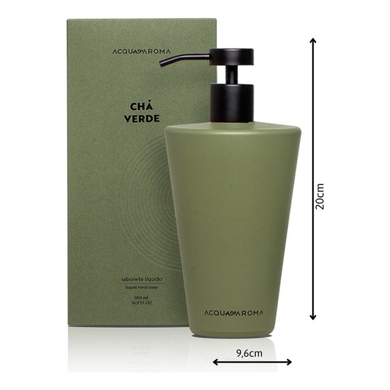 Sabonete Líquido Chá Verde 500ml – Acqua Aroma Essência da Terra