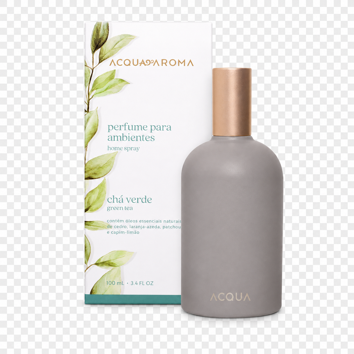 Perfume para Ambientes Dia a Dia Chá Verde 100 ml – Acqua Aroma