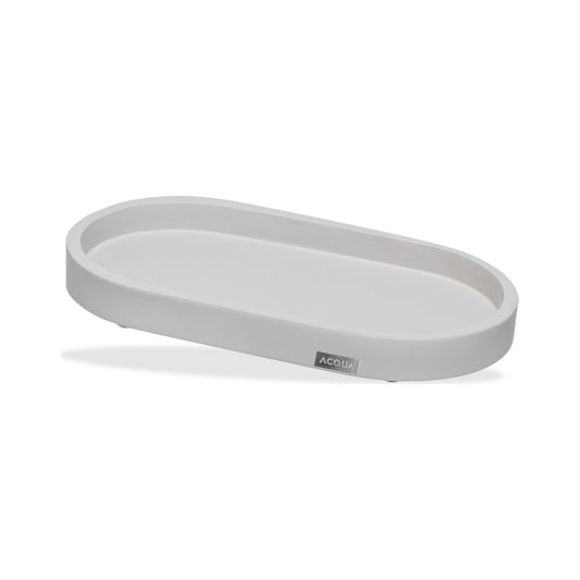 Bandeja Decorativa Oval Areia – Acqua Aroma Essência da Terra